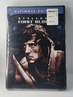 First Blood DVD 1982 movie Sylvester Stallone as John Rambo ULTIMATE EDITION!